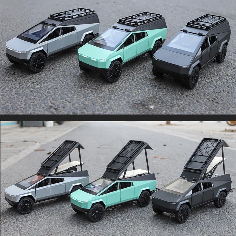Die-cast Model - Tesla Pickup Classic | Green